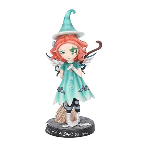 Nemesis Now I'll Put A Spell On You-Figur, 23,5 cm, Blau von Nemesis Now