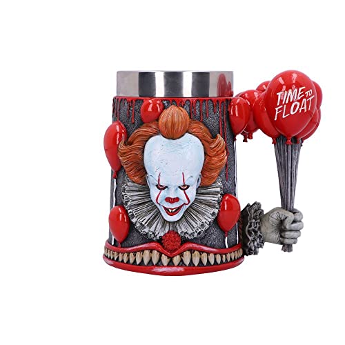 Nemesis Now IT Chapter 2 Time to Float Bierkrug, offizielles Lizenzprodukt, Rot, 15,5 cm, 19 cm von Nemesis Now