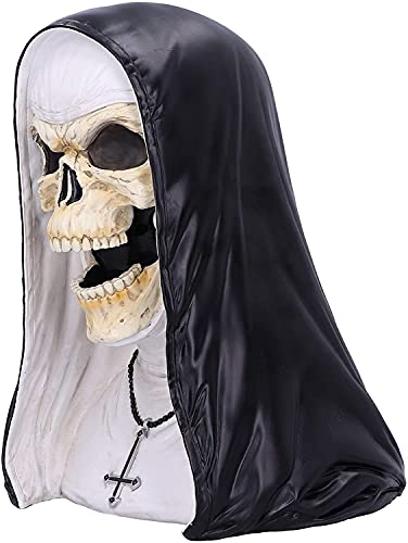 Nemesis Now James Ryman Schwester Mortis Skelett Nonne Horrorbüste 29 cm, Harz, Schwarz von Nemesis Now