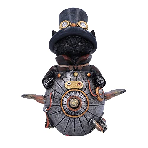 Nemesis Now Feline Invention Katzenfigur, 14,5 cm, silberfarben Nemesis Now Feline Invention Katzenfigur, 14,5 cm, silberfarben von Nemesis Now