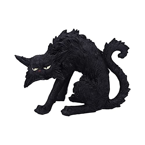 Nemesis Now Kleine Schwarze Katze, Hexen, vertraute Figur, Spite, 23,5 cm von Nemesis Now