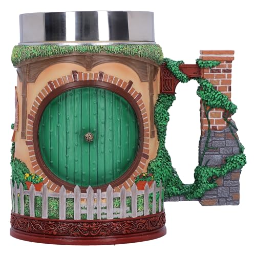 Nemesis Now Lord of The Rings The Shire Bierkrug, 15,5 cm, aus Kunstharz, offiziell Lizenziertes Herr der Ringe Merchandise, Details True to The Shire™, gegossen aus feinstem Harz, fachmännisch von Nemesis Now
