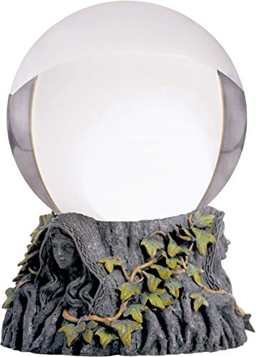 Nemesis Now Maiden Mother Crone Kristallkugelhalter und Kristallkugel, 24 cm, Grau von Nemesis Now