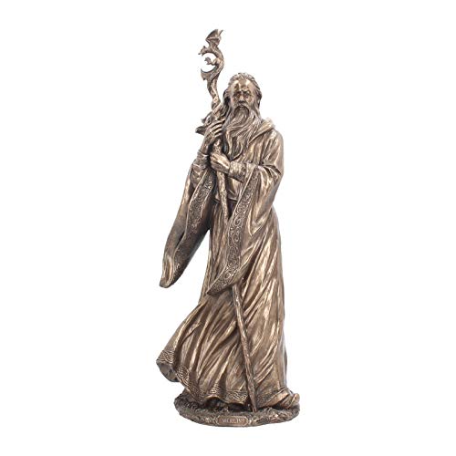Nemesis Now Merlin Bronzefigur, 47 cm, Bronze von Nemesis Now