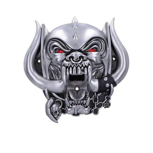 Nemesis Now Motorhead Warpig Flaschenöffner, Harz, Silber, offizielles Lizenzprodukt, Motorhead-Flaschenöffner, gegossen aus feinstem Harz, fachmännisch handbemalt von Nemesis Now