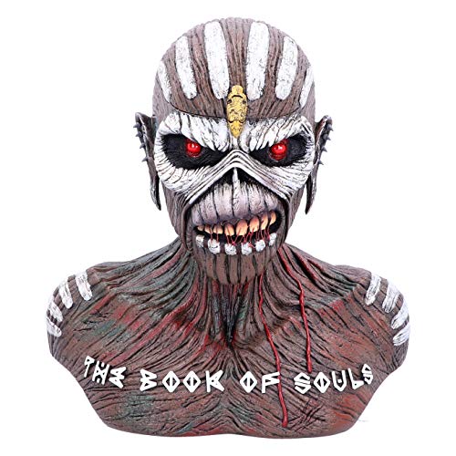 Nemesis Now Offiziell Lizenziertes Iron Maiden Book of Souls Eddie Büste Box, braun, Einheitsgröße von Nemesis Now