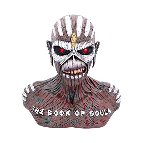 Nemesis Now Offiziell Lizenziertes Iron Maiden Book of Souls Eddie Büste Box, braun, Einheitsgröße von Nemesis Now