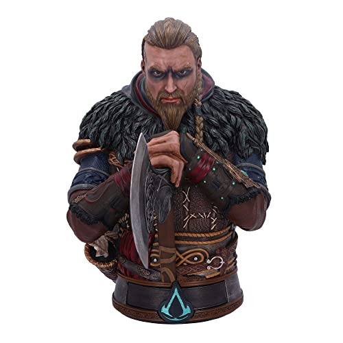 Nemesis Now Offiziell lizenzierte Assassin's Creed Valhalla Eivor Büste, Mehrfarbig, 32 cm, Harz von Nemesis Now