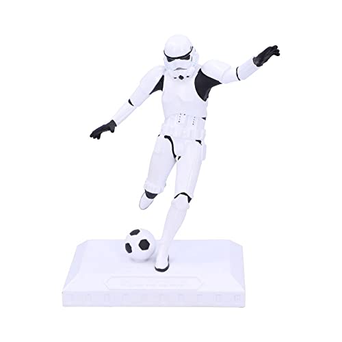 Nemesis Now Offiziell lizenzierte Stormtrooper Back of The Net Figur, Weiß, 17 cm von Nemesis Now