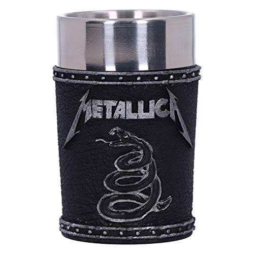 Nemesis Now Offiziell lizenziertes Metallica Black Album Shot Glass von Metallica