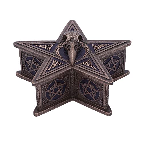 Nemesis Now Pentagramm Raven Box 16,5cm Bronze von Nemesis Now