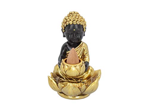 Nemesis Now Räucherstäbchenhalter, Buddha, 10,3 cm, goldfarben, Einheitsgröße von Nemesis Now