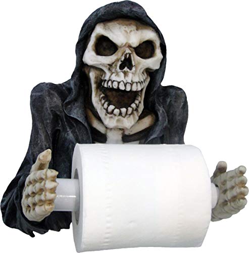 Nemesis Now Reapers Revenge Toilettenpapierhalter, 29,5 cm, Schwarz von Nemesis Now