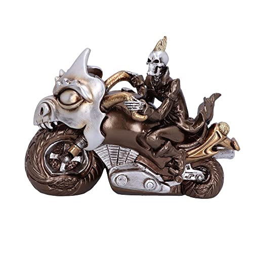 Nemesis Now Ride or Die Skelett-Biker-Figur, Bronze, 19 cm von Nemesis Now