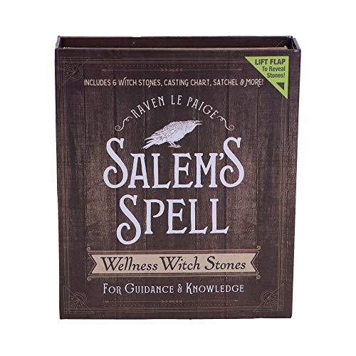 Nemesis Now Salem's Spell Kit Sechs Hexen Wellnesssteine in verzierter Box, Braun, One Size Nemesis Now Salem's Spell Kit Sechs Hexen Wellnesssteine in verzierter Box, Braun, One Size von Nemesis Now