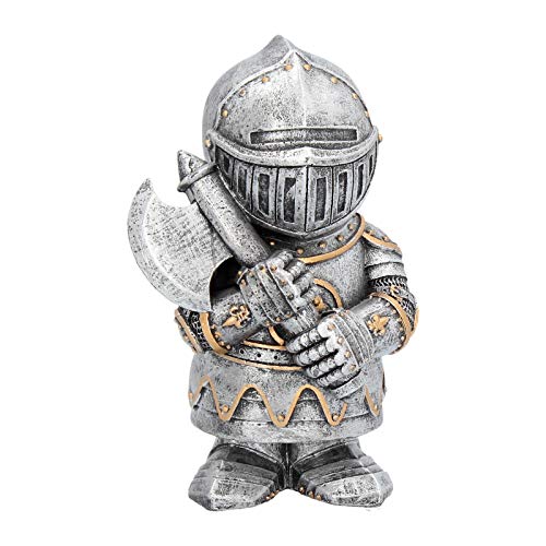 Nemesis Now Sir Chopalot-Figur, 16 cm, silberfarben von Nemesis Now