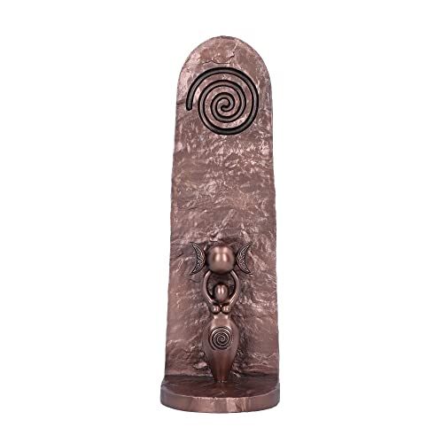 Nemesis Now Spiral Goddess Räucherstäbchenhalter, Bronze, 23,5 cm von Nemesis Now
