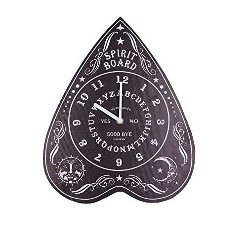 Nemesis Now Spirit Board Uhr, Schwarz, 34 cm, MDF, 34cm von Nemesis Now