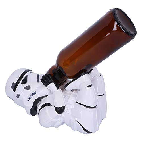 Nemesis Now Original Stormtrooper Sci-Fi Weinflaschenhalter Figur weiß, One Size von Nemesis Now