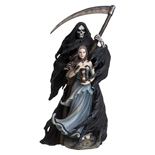 Nemesis Now Summon The Reaper Dekofigur, Kunstharz, 30 cm, Schwarz von Nemesis Now