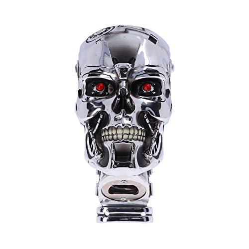 Nemesis Now T-800 Terminator 2 Judgement Day T2 Flaschenöffner, Polyresin, Silber, Einheitsgröße Nemesis Now T-800 Terminator 2 Judgement Day T2 Flaschenöffner, Polyresin, Silber, Einheitsgröße von Nemesis Now