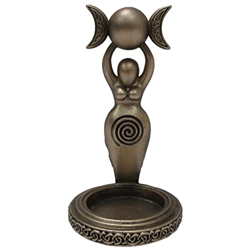 Nemesis Now Teelichthalter Göttin Spirale, Gold, 12 cm von Nemesis Now