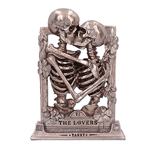 Nemesis Now The Lovers Skelett-Figur, goldfarben, 20,5 cm von Nemesis Now