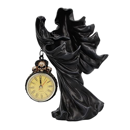 Nemesis Now Time Flies Sensenmann-Figur, Schwarz, 26,5 cm von Nemesis Now