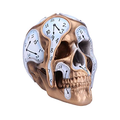 Nemesis Now Time Goes by Skull, Gold, 17,5 cm von Nemesis Now