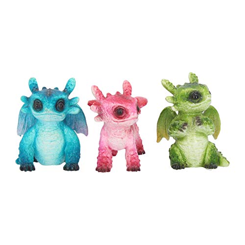 Nemesis Now Tiny Dragons 3er Set Figur 8cm bunt von Nemesis Now