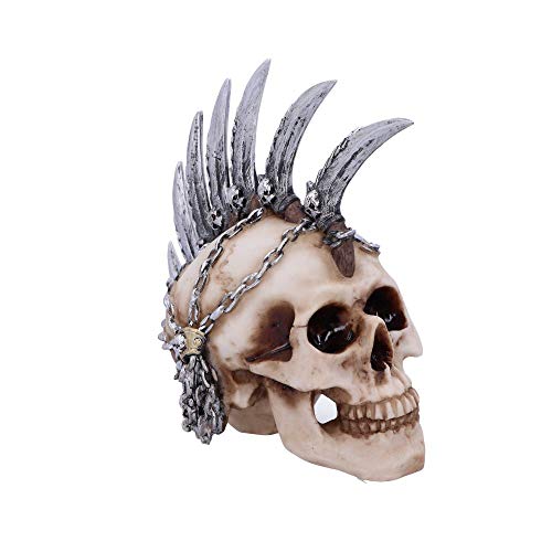 Nemesis Now U4945R0 Kettenblatt Mohican Mohawk Messer Totenkopf Ornament von Nemesis Now