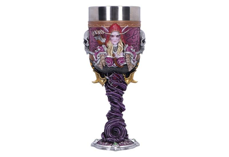 Nemesis Now Weinglas World of Warcraft Kelch Alexstrasza 19 cm, handbemalter Kelch von Nemesis Now