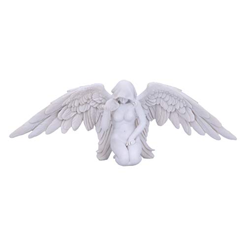 Nemesis Now White Angels knieender, Engel, weiß, 38 cm von Nemesis Now