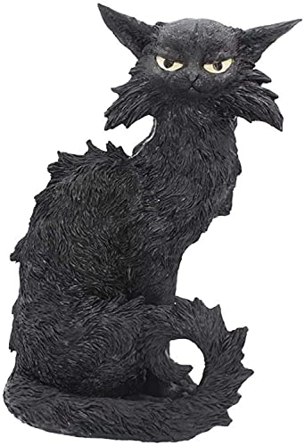 Nemesis Now Salem Hexenfigur, Schwarze Katze, 32,5 cm von Nemesis Now