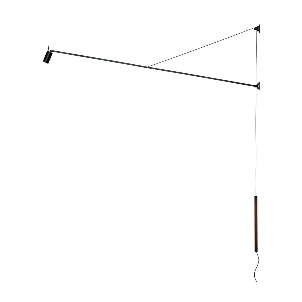 Nemo Lighting - Swan Wandleuchte 2700K Matt Black von Nemo Lighting