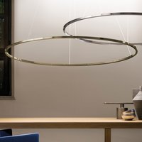 Nemo Ellisse Major Sospensione uplight, Aluminium poliert von Nemo