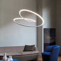 Nemo Kepler LED Sospensione Uplight 2700 K, mattweiß von Nemo