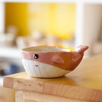 Handgefertigte Pink Whale Keramiktasse - Süßes Und Einzigartiges Design, Ocean-Thema Becher, Einzigartige Teetasse, Geschenk Für Sie, Handgemachte von NemoHugCraftStudio