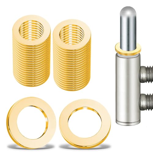 40 Stück Fitschenringe Zimmertüren Unterlegscheiben Türscharnier Montageringe Ohne Abriebspuren 10,20x 15.8 x 1.8mm, Massivem Messing 40 Stück Fitschenringe Zimmertüren Unterlegscheiben Türscharnier Montageringe Ohne Abriebspuren 10,20x 15.8 x 1.8mm, Massivem Messing von Nenull