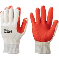 Arbeitshandschuhe, 65 % Baumwolle + 35 % Polyester, gummibeschichtet, 10 Zoll von Neo