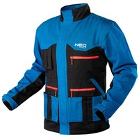 NEO - Arbeitsjacke 100% Baumwolle schwarz/blau hd+ l - blau/schwarz von Neo