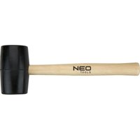 Gummihammer 72 mm/900 g, Holzstiel von Neo