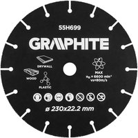 HM-Trennscheibe für Holz und Kunststoff 230 x 22,2 mm von Neo