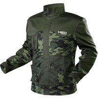 NEO - Arbeitsjacke camouflage 52 (l) - Grün von Neo