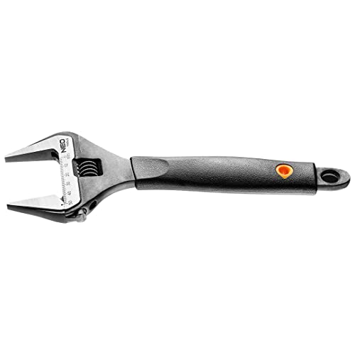 NEO TOOLS Schraubenschlüssel verstellbar | Backenverstellbereich 0-50 mm | Länge: 250 mm | Rohrzange & Rollgabelschlüssel aus Chrom-Vanadium Stahl | Ergonomischer Gummi Griff NEO TOOLS Schraubenschlüssel verstellbar | Backenverstellbereich 0-50 mm | Länge: 250 mm | Rohrzange & Rollgabelschlüssel aus Chrom-Vanadium Stahl | Ergonomischer Gummi Griff von NEO TOOLS