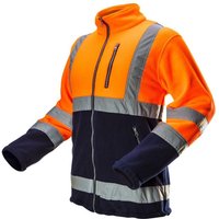 NEO - Warnschutzjacke aus Polar Fleece 280g/m² orange xxl - Blau von Neo