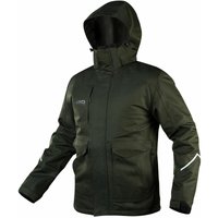 Winter-Arbeitsjacke Camo 100 % Polyester, mit TPU-Membran, wasserabweisend s - Grün von Neo