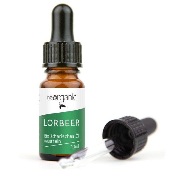 NeoOrganic Bio Lorbeeröl (Laurus nobilis) 100% naturreines ätherisches BIO-Öl – 10ml von NeoOrganic