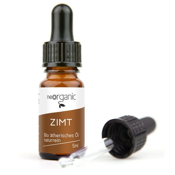 NeoOrganic Bio Zimtöl (Cinnamomum zeylanicum) –100% naturreines ätherisches BIO-Öl von NeoOrganic