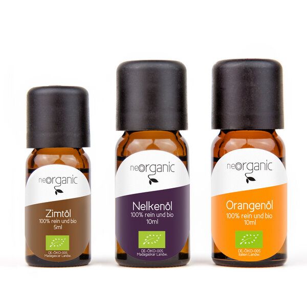 NeoOrganic Lieblingsdüfte – Bio Aromaset 3 ätherische Öle von NeoOrganic